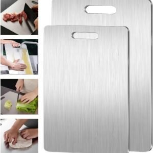 Stainless Steel Double Sided Cutting Board